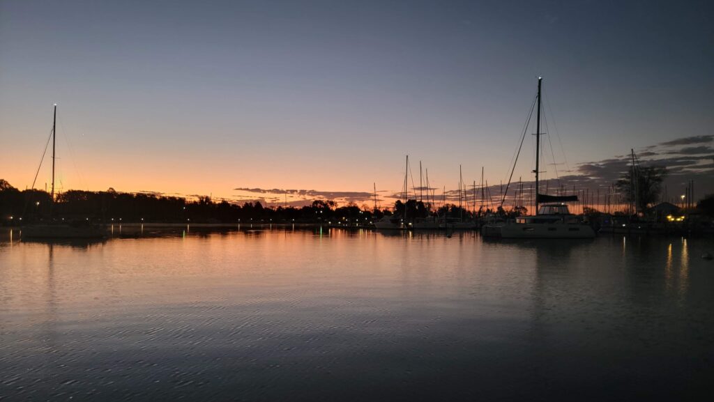 Sunrise in Solomons Island