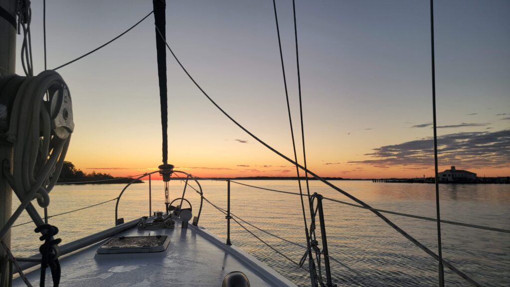 Sunrise Underway